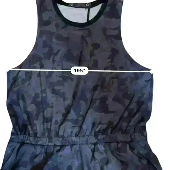 ZELLA S Getaway Blouson Romper Grey Depths Say My Name Camo XL - Picture 7 of 9